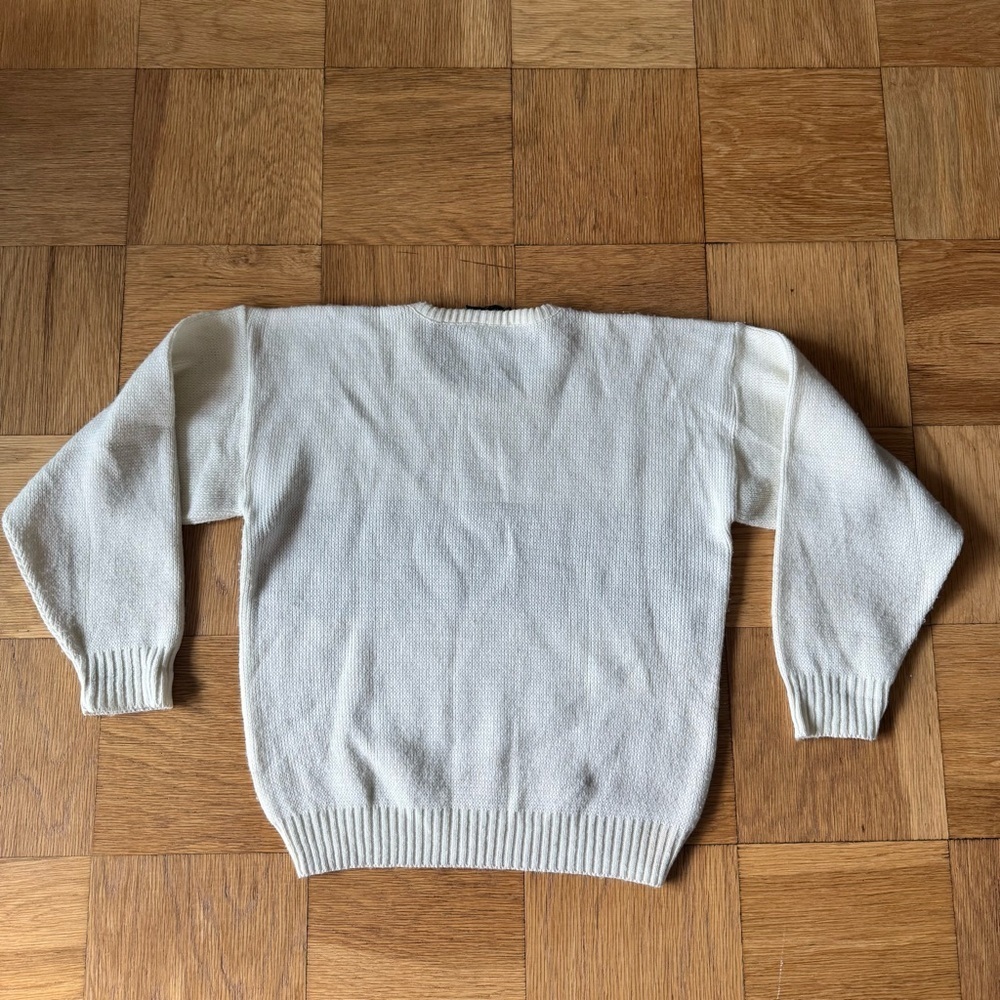 Vintage Pepsi Sweater Acrylic Knit XL Long Sleeve Logo - Picture 2 of 10